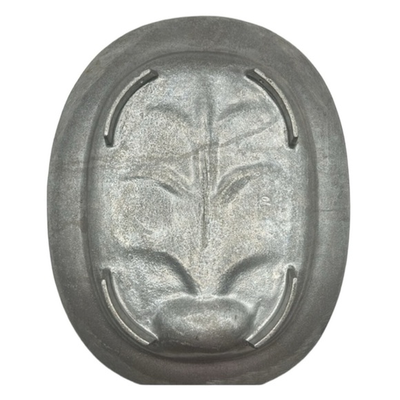 VTG Wilton Armetale Pewter Modern Mid Century Footed Platter Tray Pineapple 14" - Picture 5 of 9